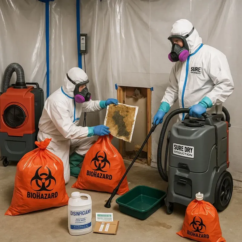 Contaminated Water Handling Protocols process in Grandyle Village, NY